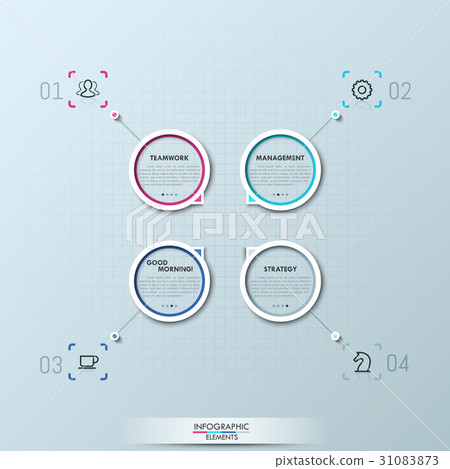 Modern infographic design template Modern infographic design template 31083873