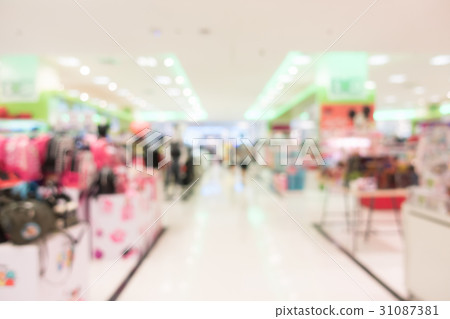 Abstract blur shopping mall Abstract blur shopping mall 31087381