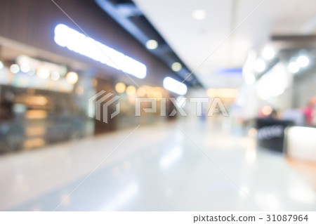 Abstract blur shopping mall Abstract blur shopping mall 31087964