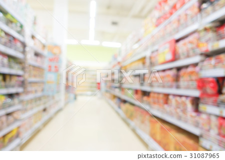 Abstract blur shopping mall Abstract blur shopping mall 31087965