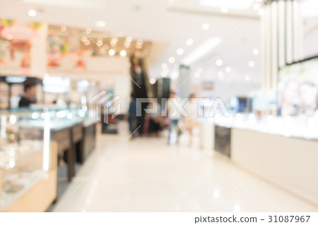 Abstract blur shopping mall Abstract blur shopping mall 31087967