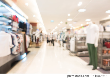 Abstract blur shopping mall Abstract blur shopping mall 31087968