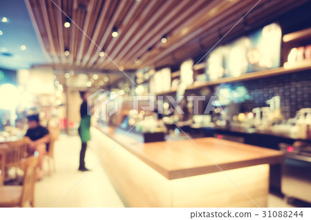 Abstract blur coffee shop and restaurant Abstract blur coffee shop and restaurant 31088244