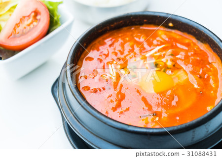 Korea spicy soup 31088431