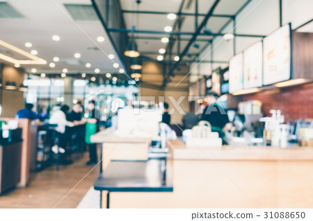 Abstract blur coffee shop Abstract blur coffee shop 31088650