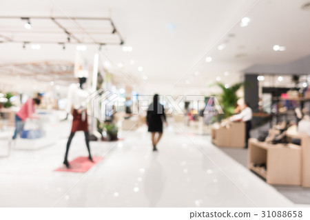 Abstract blur shopping mall 31088658