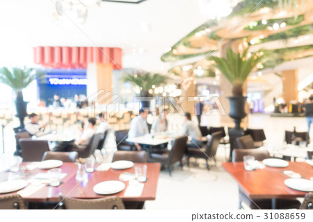 Abstract blur and defocused restaurant Abstract blur and defocused restaurant 31088659
