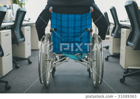 輪椅 商務人士 商人 31089363