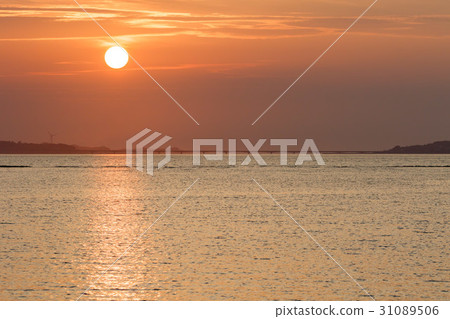 Okinawa Osaki village sunset Koryu Bridge Ohashi 31089506