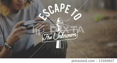 Explore Travel Journey Adventure Lifestyle Word 31089607