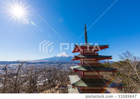 Fuji Aozora Terao Tower Tamakura Mountain Asama Shrine 31089847