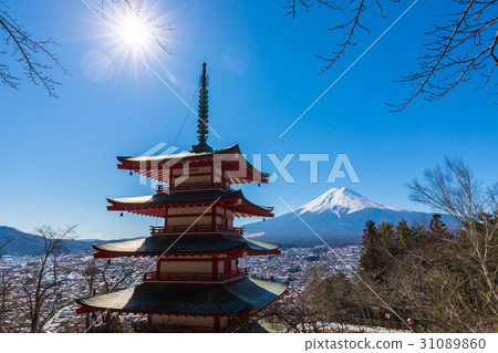 Fuji Aozora Terao Tower Tamakura Mountain Asama Shrine 31089860