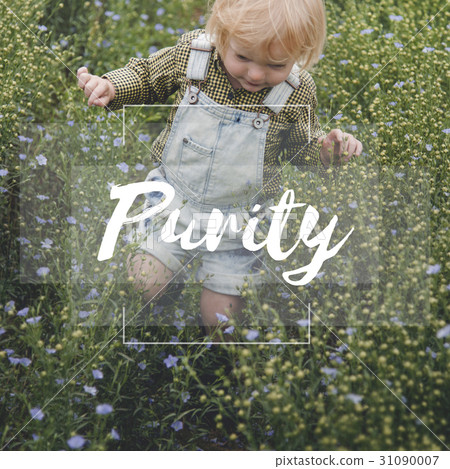 Innocence Adorable Playful Curiosty Pure Word 31090007