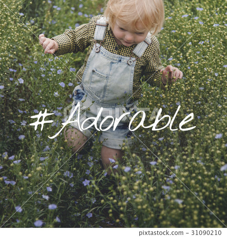 Innocence Adorable Playful Curiosty Pure Word 31090210