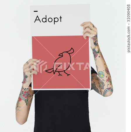 Adopt Animals Best Friends Bird Icon Adopt Animals Best Friends Bird Icon 31090408
