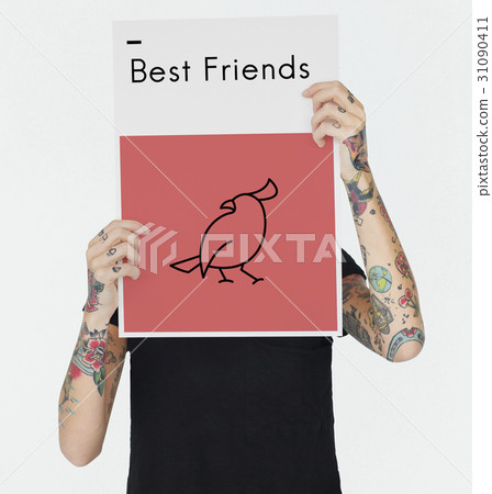 Adopt Animals Best Friends Bird Icon 31090411