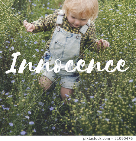 Innocence Adorable Playful Curiosty Pure Word 31090476