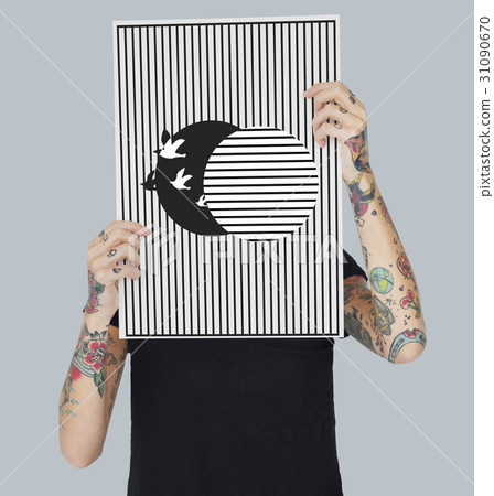 Illustration of bird unleash from the illusion cage 31090670