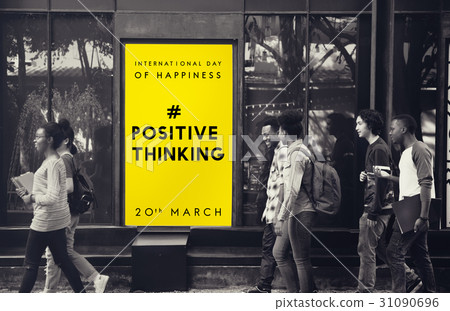 Happy International Day Of Happiness Concept 31090696