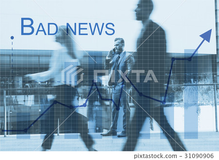 Business Crisis Bad News Recession Decrease Loss 31090906