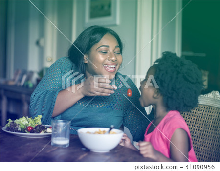African Descent Family House Home Resting Living 31090956