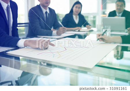 Photo Gradient Style with Business Discussion Meeting Presentation Briefing Photo Gradient Style with Business Discussion Meeting Presentation Briefing 31091161