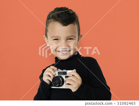Little Boy Camera Photography Smiling Little Boy Camera Photography Smiling 31092465