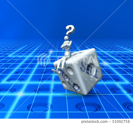 A robot that monitors stock market dice A robot that monitors stock market dice 31092758