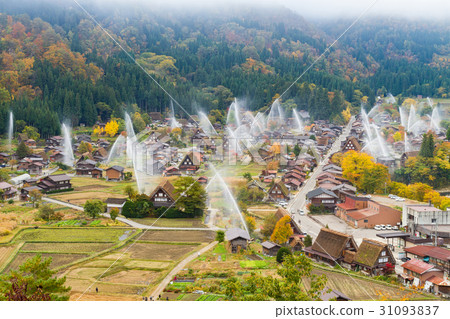 Gifu _ Shirakawago firefighting training Gifu _ Shirakawago firefighting training 31093837