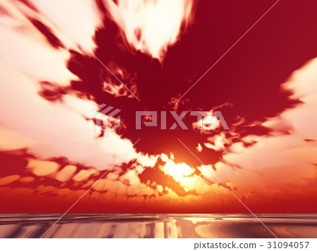 Wind and clouds with the sea 31094057