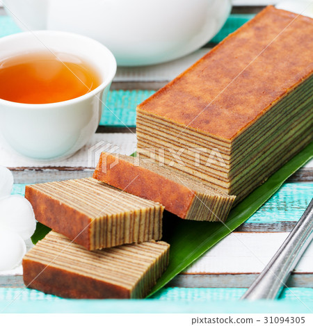Traditional Indonesian sweet Lapis layer cake. 31094305