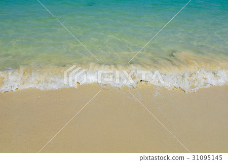 Waves in the ocean and sand on the beach fisher Waves in the ocean and sand on the beach fisher 31095145