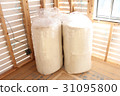 Insulation material before construction 31095800