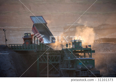Coal Industry preparation plant and mining truck Coal Industry preparation plant and mining truck 31101373