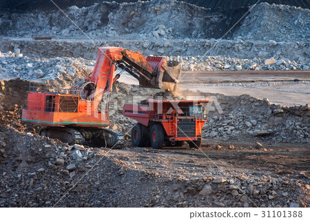 Coal Industry preparation plant and mining truck 31101388