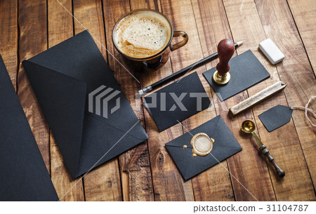 Photo of black stationery 31104787