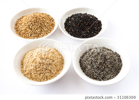 White sesame & black sesame, pickled sesame & roasted sesame 31106309