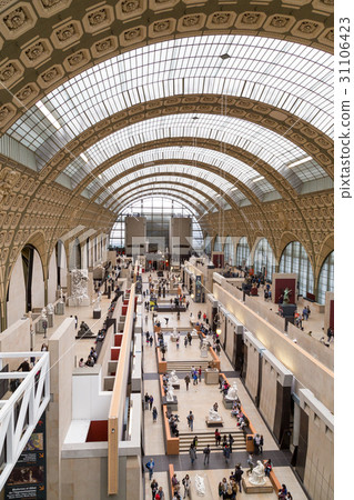 Paris, France, March 28 2017: The interior of Paris, France, March 28 2017: The interior of 31106423