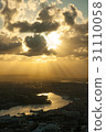 Sunset view from Sydney city 31110058