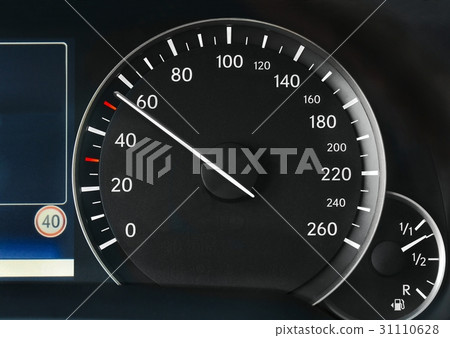 Speedometer of a car Speedometer of a car 31110628