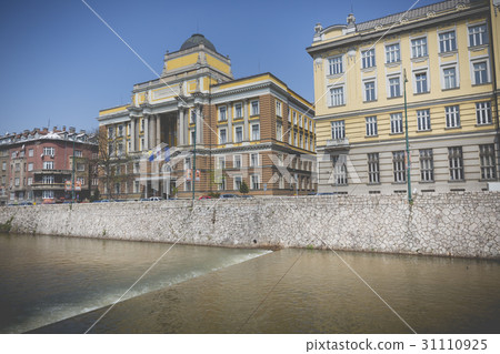 View of the historic centre of Sarajevo View of the historic centre of Sarajevo 31110925