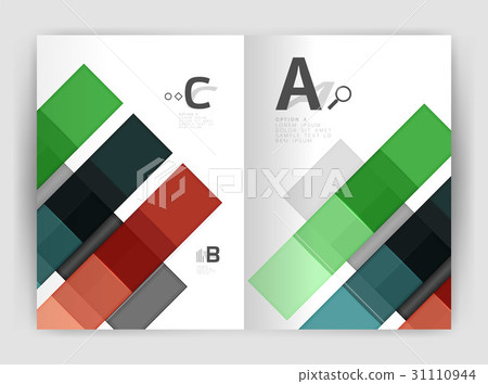 Business a4 business brochure geometrical template Business a4 business brochure geometrical template 31110944