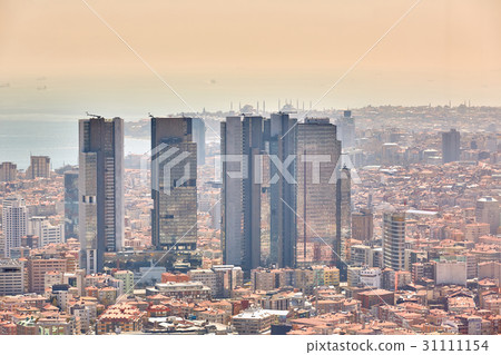 Urban landscape of European side of Istanbul and 31111154