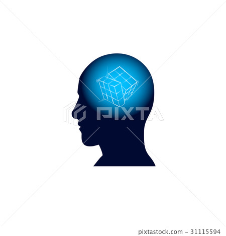 Head With Puzzle In Brain, Brainstorm Thinking 31115594