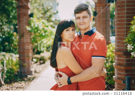 love couple red dress love couple red dress 31116418