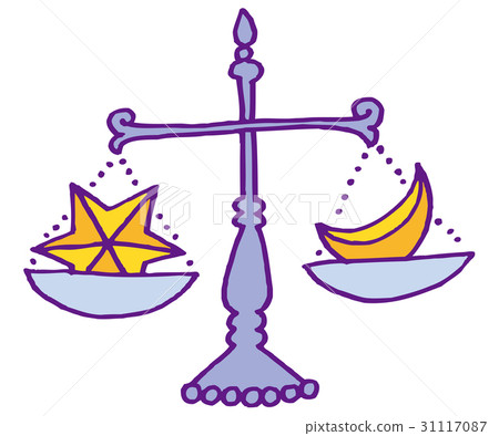 天秤座的插圖 天秤座的插圖 31117087
