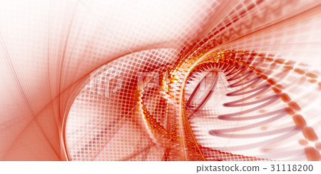 Abstract computer graphics background-插圖素材 [31118200] - PIXTA圖庫