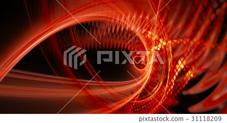 Abstract computer graphics background - Stock Illustration [31118209 ...
