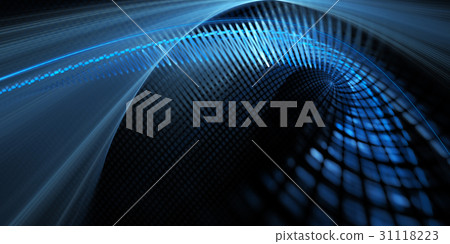 Abstract computer graphics background - Stock Illustration [31118223 ...