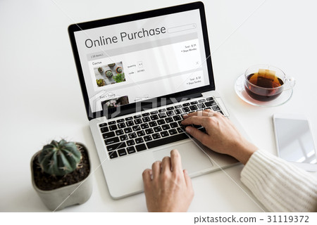 E-Commerce Online Shopping Plant Sale E-Commerce Online Shopping Plant Sale 31119372